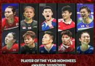 BWF Umumkan Nominasi Pemain Terbaik Musim 2020/2021