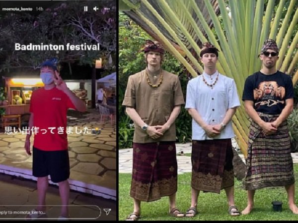 Momota & Antonsen Terkesan Dengan Indonesia Badminton Festival di Bali
