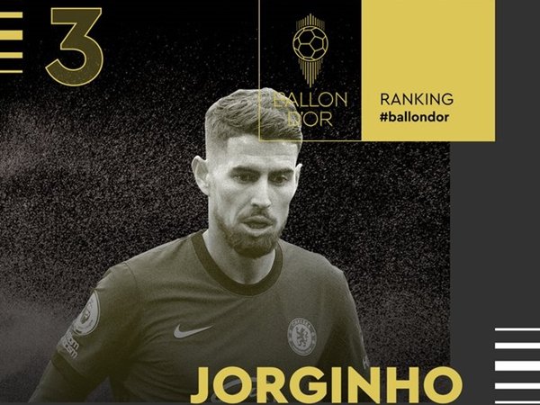 Jorginho (Sumber: Twitter/Ballon d'Or)