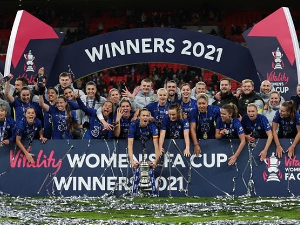 Tim Wanita Chelsea juarai Piala FA 2020-21 (Sumber: Getty)