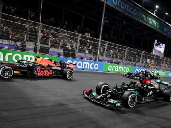 GP Arab Saudi, Max Verstappen, Lewis Hamilton