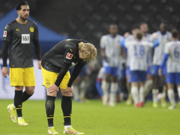 Borussia Dortmund Dikalahkan Hertha Berlin