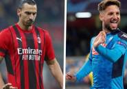Duel Milan Kontra Napoli Bakal Jadi Pertarungan Ibrahimovic dan Mertens