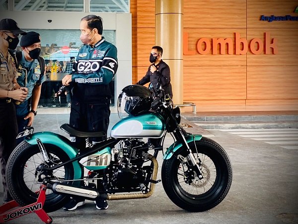 Presiden Joko Widodo ingin persiapan MotoGP Indonesia segera rampung.