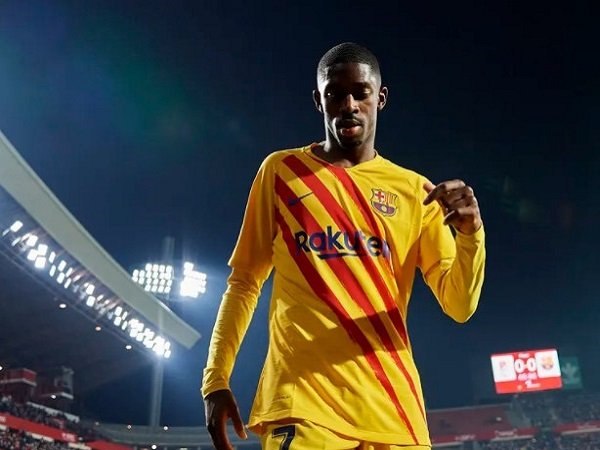 Xavi bahas soal perpanjangan kontrak Ousmane Dembele.