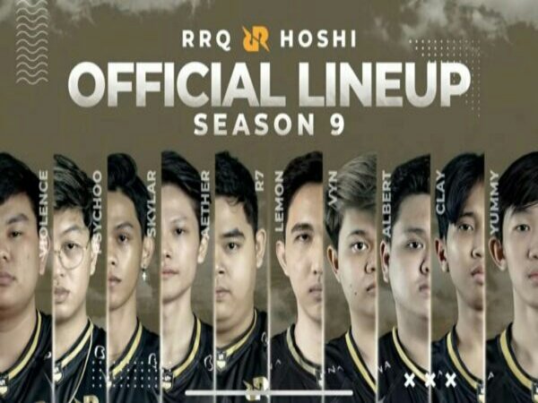 Lemon Kembali, Roster RRQ Hoshi di MPL ID Season 9 Berisi 10 Pemain