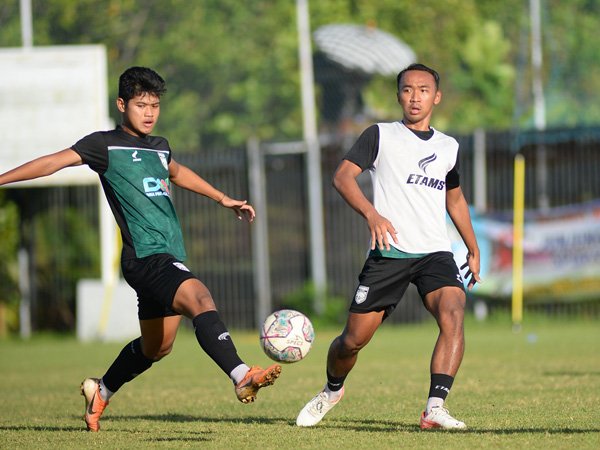 Latihan Borneo FC jelang menghadapi Bali United