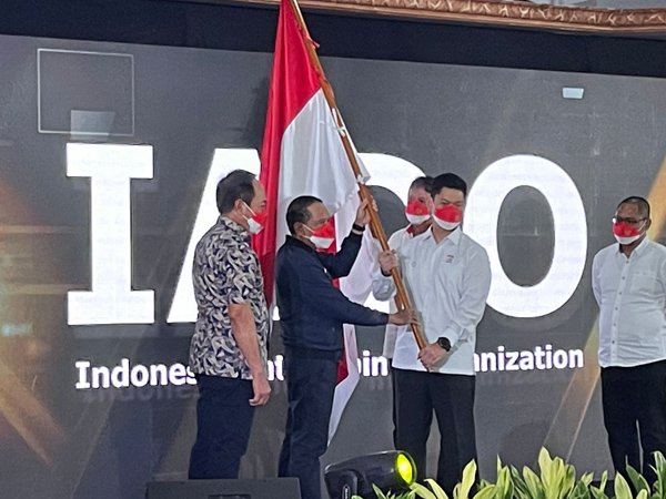 Menpora RI Zainudin Amali meresmikan IADO setelah WADA resmi mencabut sanksi untuk Indonesia