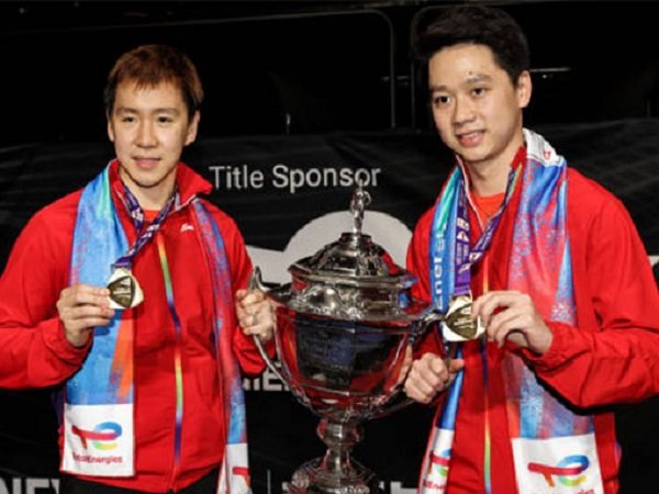 Kevin/Marcus Pimpin Tim Indonesia di Kejuaraan All England 2022