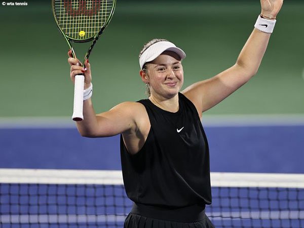 Jelena Ostapenko tekuk Simona Halep di semifinal Dubai Tennis Championships 2022