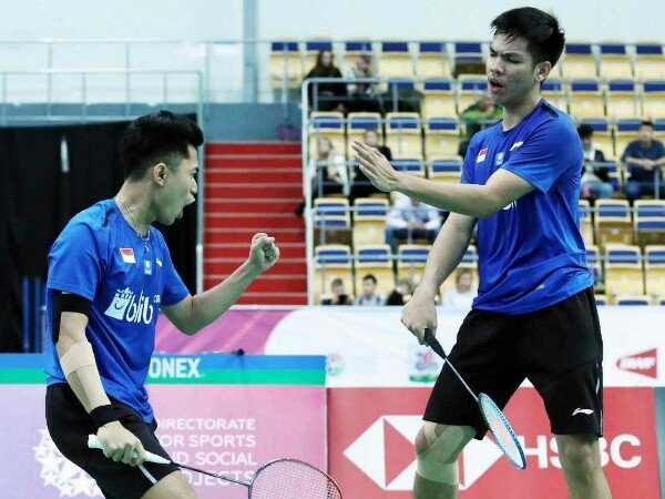 Kandaskan Singapura, Tim Putra Indonesia ke Final Kejuaraan Beregu Asia 2022