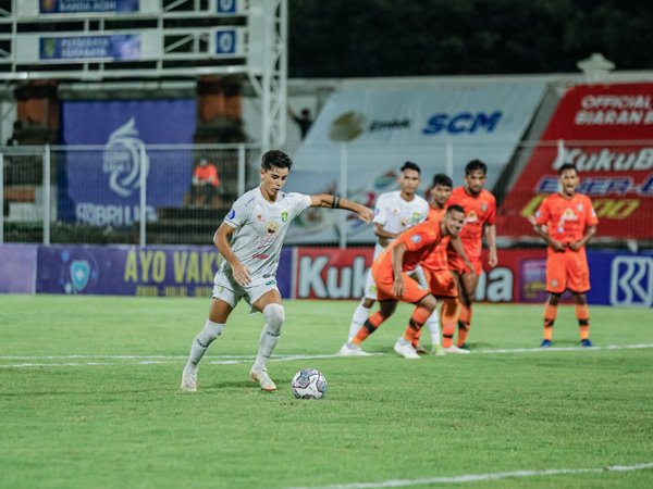 Bruno Moreira jadi pencetak gol tunggal Persebaya Surabaya ke gawang Persiraja