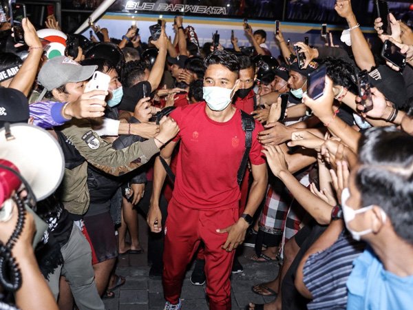 Pemain bertahan Bali United, I Made Andhika Wijaya