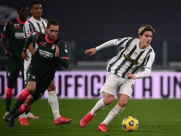 Gelandang Juventus, Nicolo Fagioli, keluhkan menit bermain yang minim untuk pemain muda di Italia.