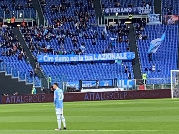 Immobile dapat dukungan dari fans Lazio