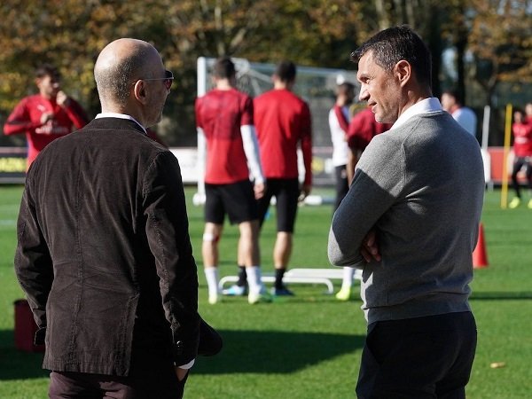 Ivan Gazidis dan Paolo Maldini