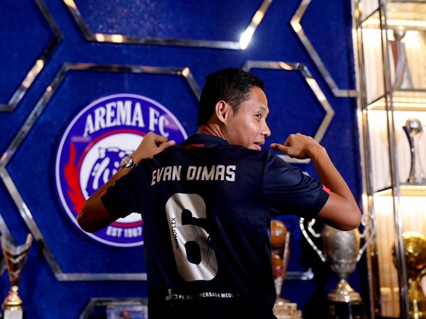 Gelandang anyar Arema FC, Evan Dimas