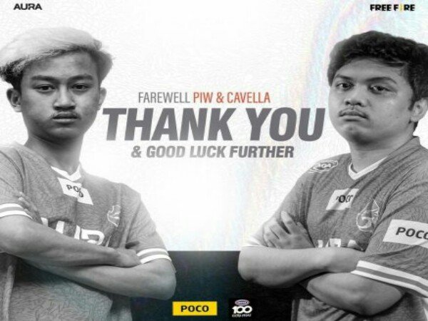 Divisi Free Fire Aura Esports Resmi Melepas Dua Punggawa Senior
