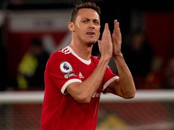 Gelandang Manchester United, Nemanja Matic.