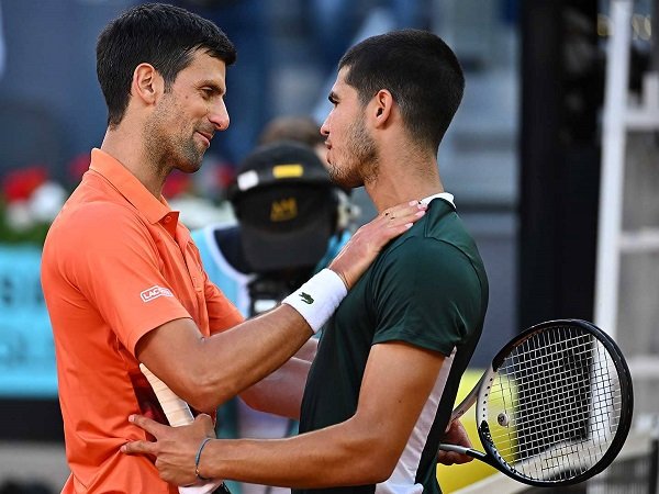 Ini pujian Novak Djokovic terhadap Carlos Alcaraz usai pertarungan di Madrid Open
