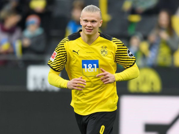 Striker Borussia Dortmund, Erling Haaland.