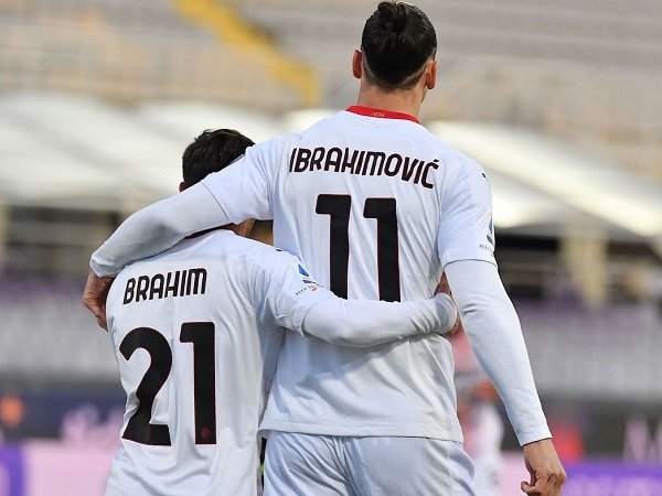 Brahim Diaz dan Zlatan Ibrahimovic