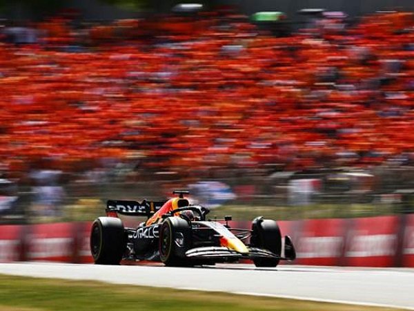 Max Verstappen kembali mencetak hasil gemilang di F1 GP Spanyol.