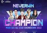 Kalahkan Tim Myanmar, Neverwin Jadi Juara 515 All Star Showdown 2022