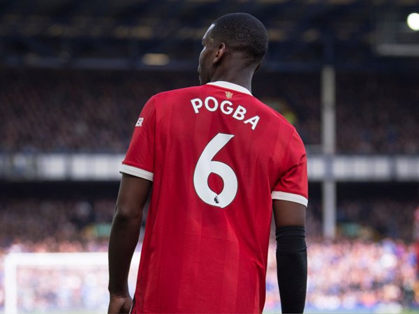Gelandang Manchester United, Paul Pogba.