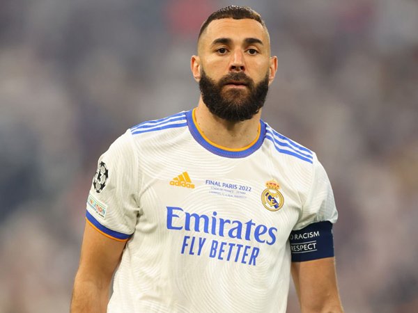 Penyerang Real Madrid, Karim Benzema.