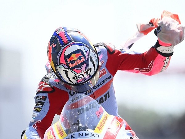 Enea Bastianini tidak terlalu pikirkan rumor ketertarikan tim pabrikan Ducati.