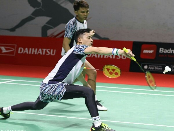 Kandaskan Juara Olimpiade, Fajar/Rian ke Semifinal Indonesia Masters 2022