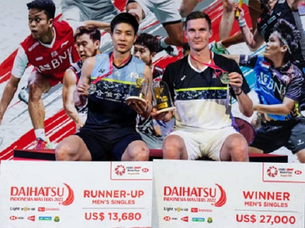 Viktor Axelsen Raih Gelar Pertama di Indonesia Masters 2022