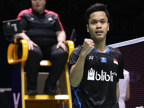Anthony Ginting Lolos Perempat Final Indonesia Open 2022