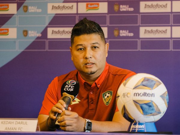 Pelatih Kedah FC, Aidil Sharin Sahak tak gentar dengan kekuatan Bali United