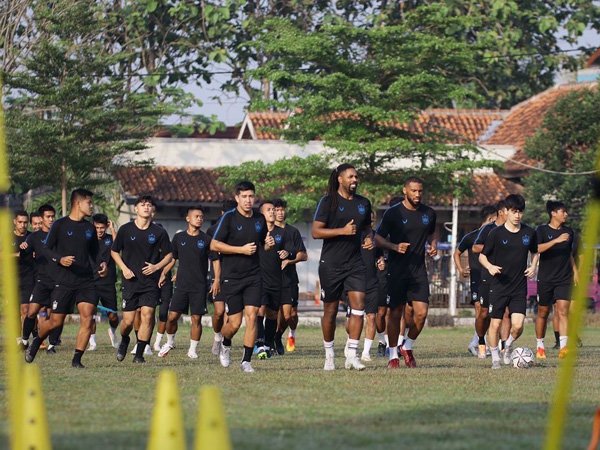 Latihan skuat PSIS Semarang