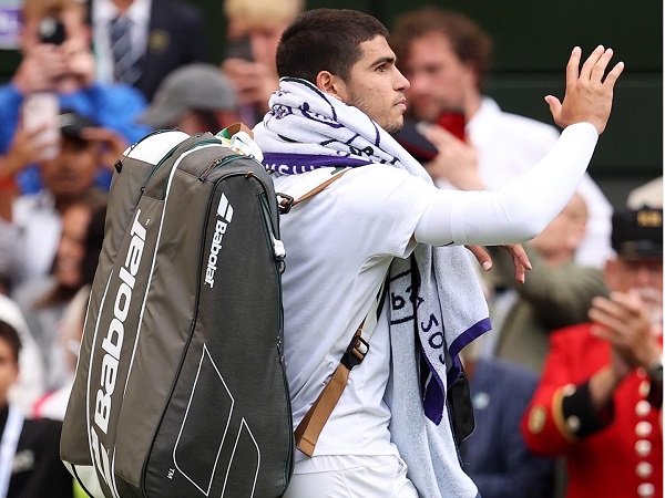 Meski kandas di Wimbledon, Carlos Alcaraz yakin bisa jadi petenis lihai di grass-court