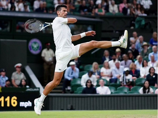 Novak Djokovic buyarkan mimpi Tim Van Rijthoven di Wimbledon