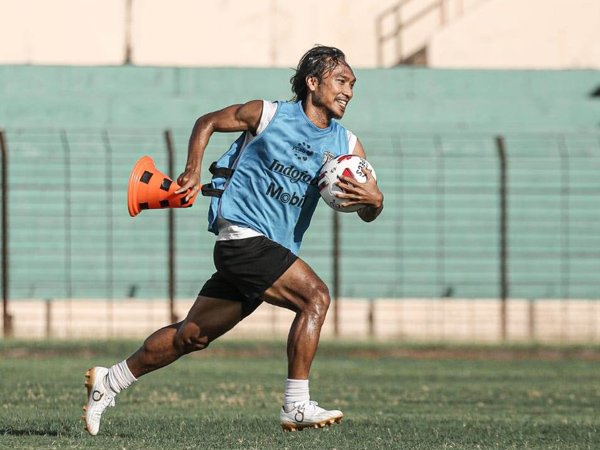 Salah seorang pemain Bali United yang masih menjalani pemulihan cedera, Hariono
