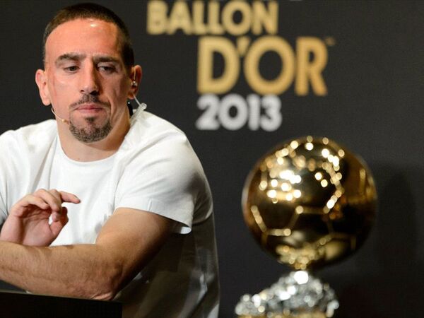 Franck Ribery mengaku kalau dirinya sampai detik ini masih tidak terima dengan kegagalannya memenangkan trofi Ballon d'Or di tahun 2013 / via Getty Images