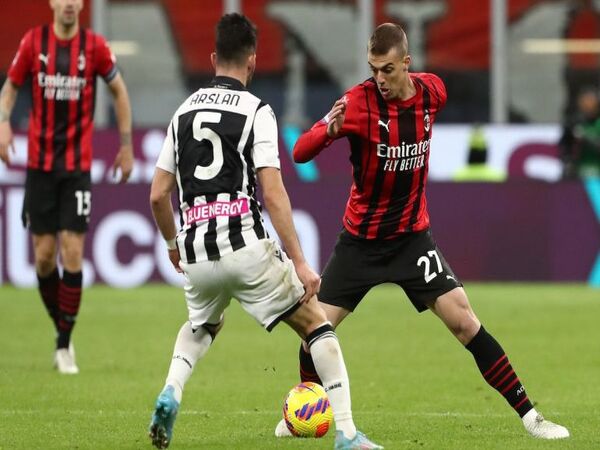 AC Milan sepakat untuk melepas Daniel Maldini ke Hellas Verona dengan status pinjaman untuk musim kompetisi 2022/23 / via Getty Images