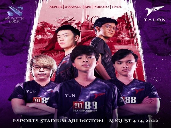 Gantikan Q, Xepher Menjadi Stand-in Talon Esports di Arlington Major