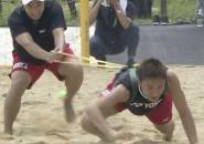 Jelang Kejuaraan Dunia, Momota & Okuhara Jalani Training Camp di Pantai