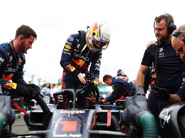 Mobil Max Verstappen sempat alami masalah sebelum berlaga di Hungaroring.