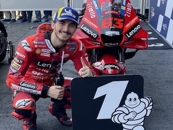 Hasil luar biasa dicetak Francesco Bagnaia.