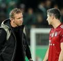 Pergi dari Bayern Munich, Lewandowski Bantah Cekcok dengan Nagelsmann