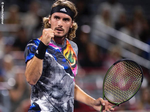 Stefanos Tsitsipas kembali temukan formula kemenangan di laga pembuka Cincinnati