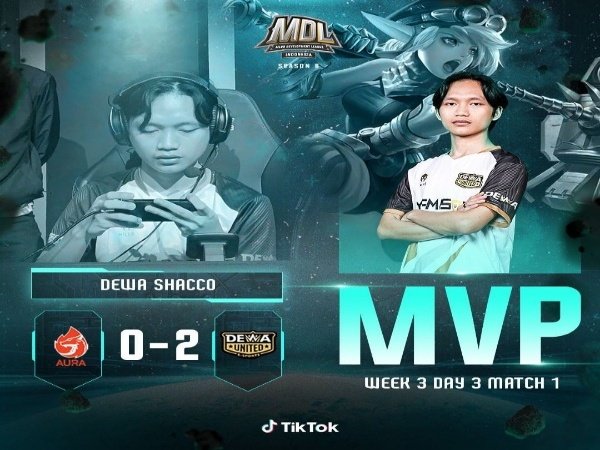 MDL ID Season 6: Dewa United Esports Catatkan Winstreak Keenam