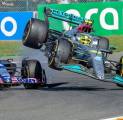Mobil Lewis Hamilton Mendarat dengan Kekuatan 45G Usai Crash di Spa