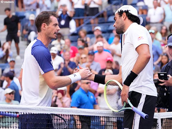 Matteo Berrettini paksa Andy Murray angkat koper dari US Open